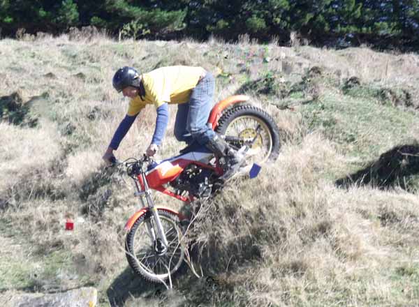 Classic Trials Richard Cripps. Honda